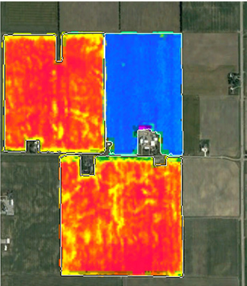 Landwirtschaftliche Kartierung mithilfe von Fernerkundung