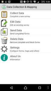Mobile Field Survey App to Collect Data - at UIZ