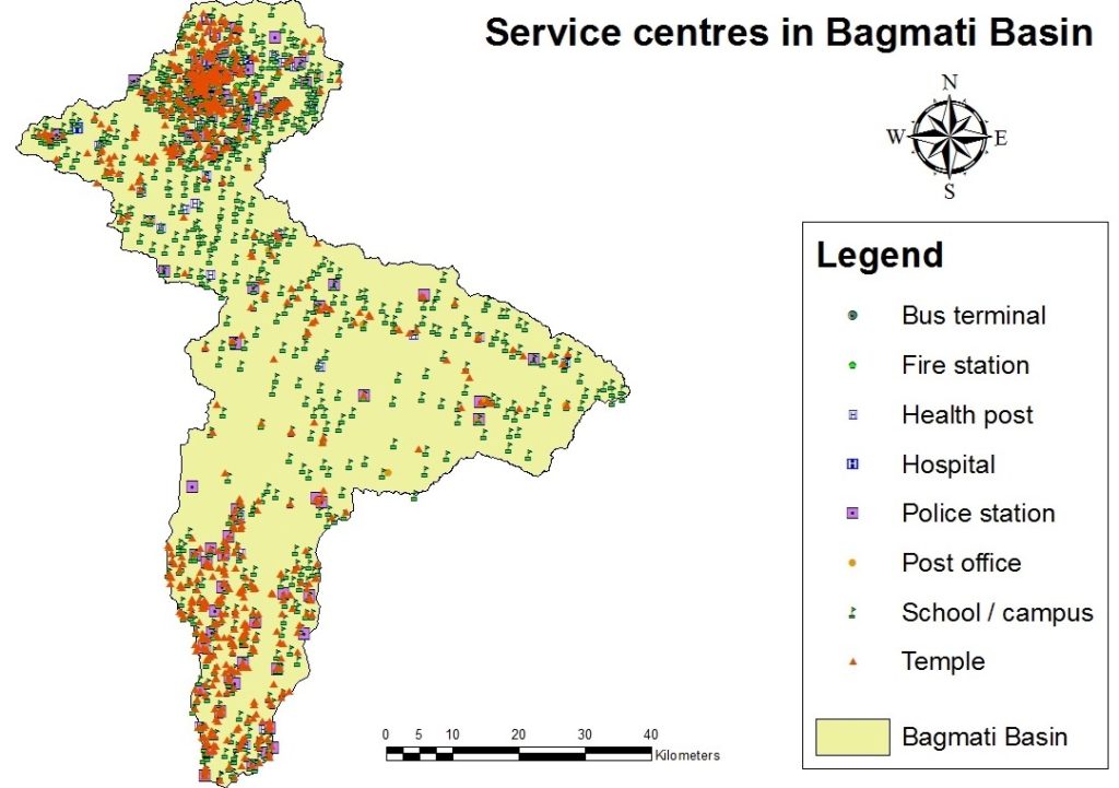 Dienstleistungszentren in Nepal, Bgmati Basin; UIZ Berlin